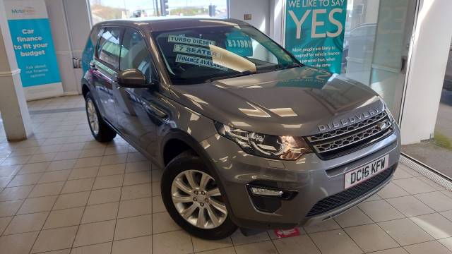 Land Rover Discovery Sport 2.0 TD4 180 SE Tech Sat Nav Leather Trim 7 Seater Panoramic Roof Estate Diesel Grey