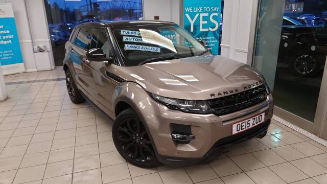Land Rover Range Rover Evoque 2.2 SD4 Dynamic 5dr Auto [Lux Pack] Sat Nav Reverse Camera Leather Trim Panoramic Roof Estate Diesel Kaikoura Stone